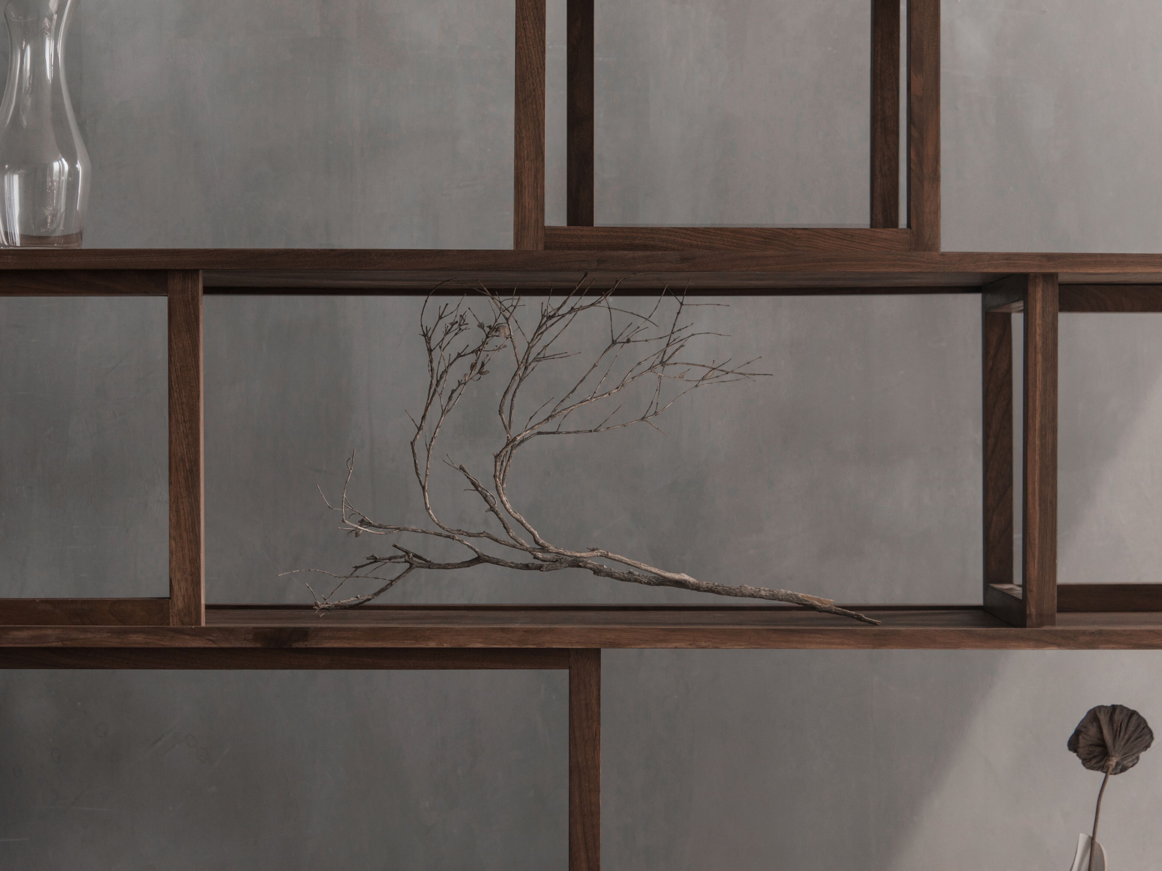 Самонесущий книжный шкаф из массива дерева Air Division HDB ARCH-00006450 - Вид №6