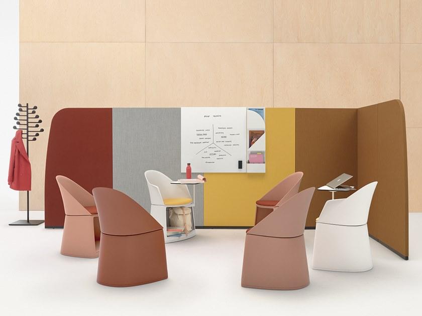 arper Настенная офисная доска из листового металла Paravan mood sun-id-1479300 - Вид №1