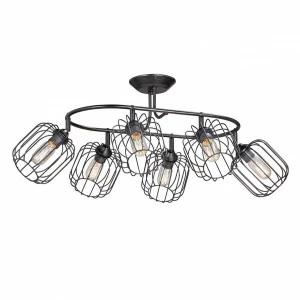 Потолочная люстра Vitaluce V4327-1/6PL VITALUCE ДИЗАЙНЕРСКИЕ 194244 Черный