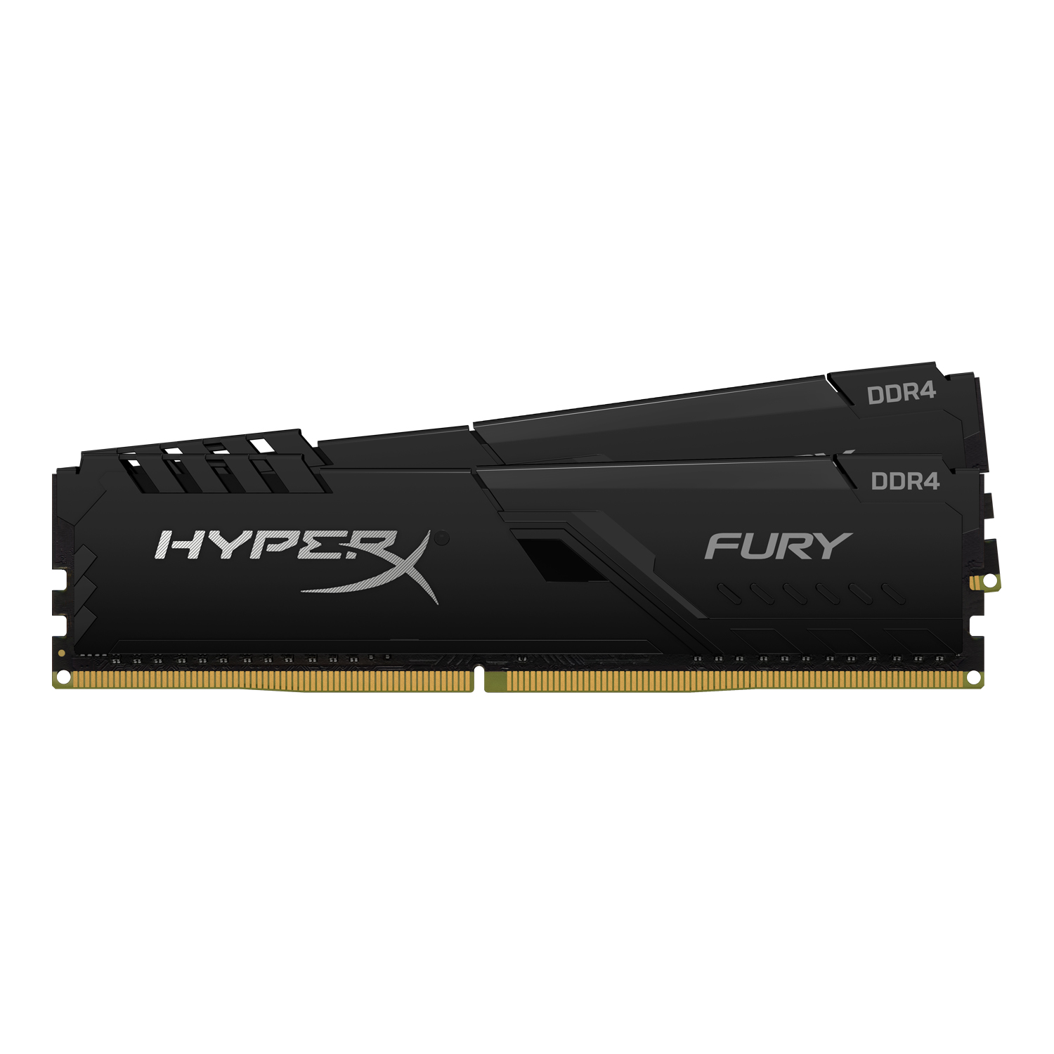 HX430C15FB3K2/32 32gb 3000mhz ddr4 cl15 dimm (kit of 2) hyperx fury black Kingston Santreyd  - Вид №1