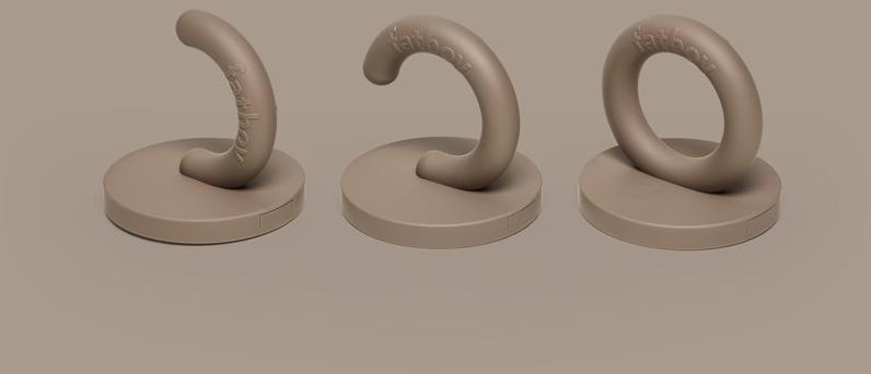 Fatboy Настенный крючок в современном стиле из абс sun-id-1379439 - Вид №2