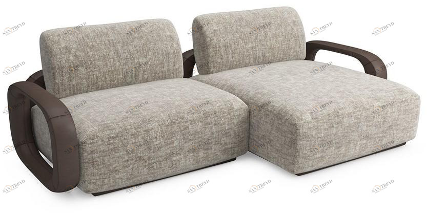 Sicis Модульный тканевый диван с шезлонгом sun-id-1456329