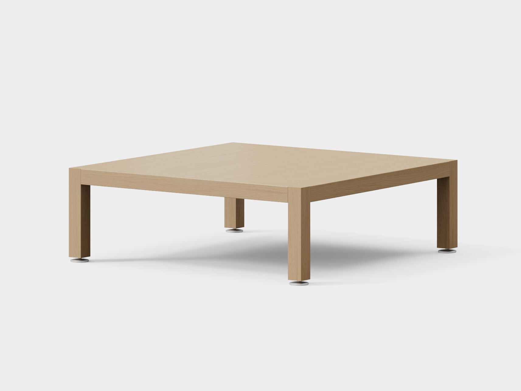 Квадратный журнальный столик из дуба Citterio Borealis ARCH-00079067