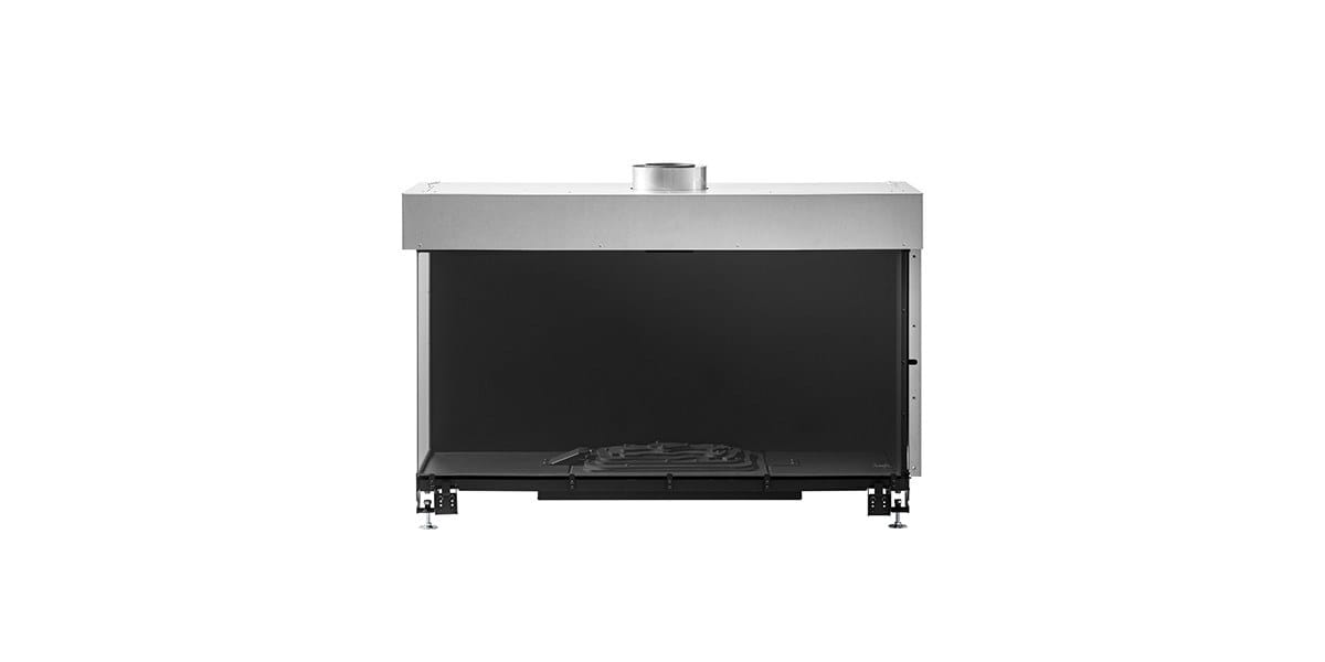 Газовый угловой камин Metalfire ARCH-00097231 - Вид №3