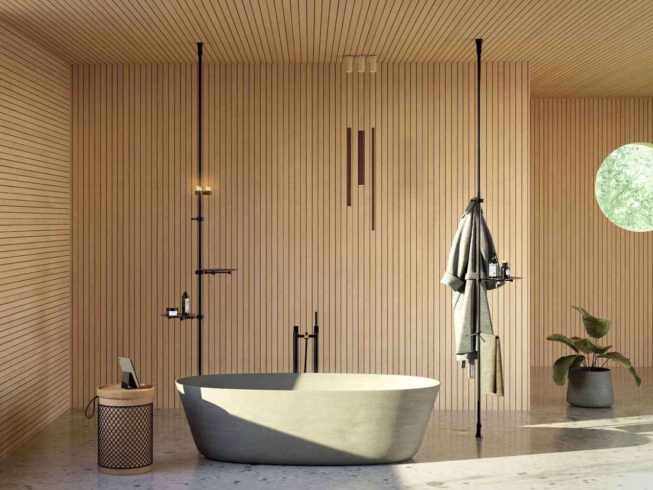 Система аксессуаров для ванной комнаты EVER Life Design You ARCH-00109925