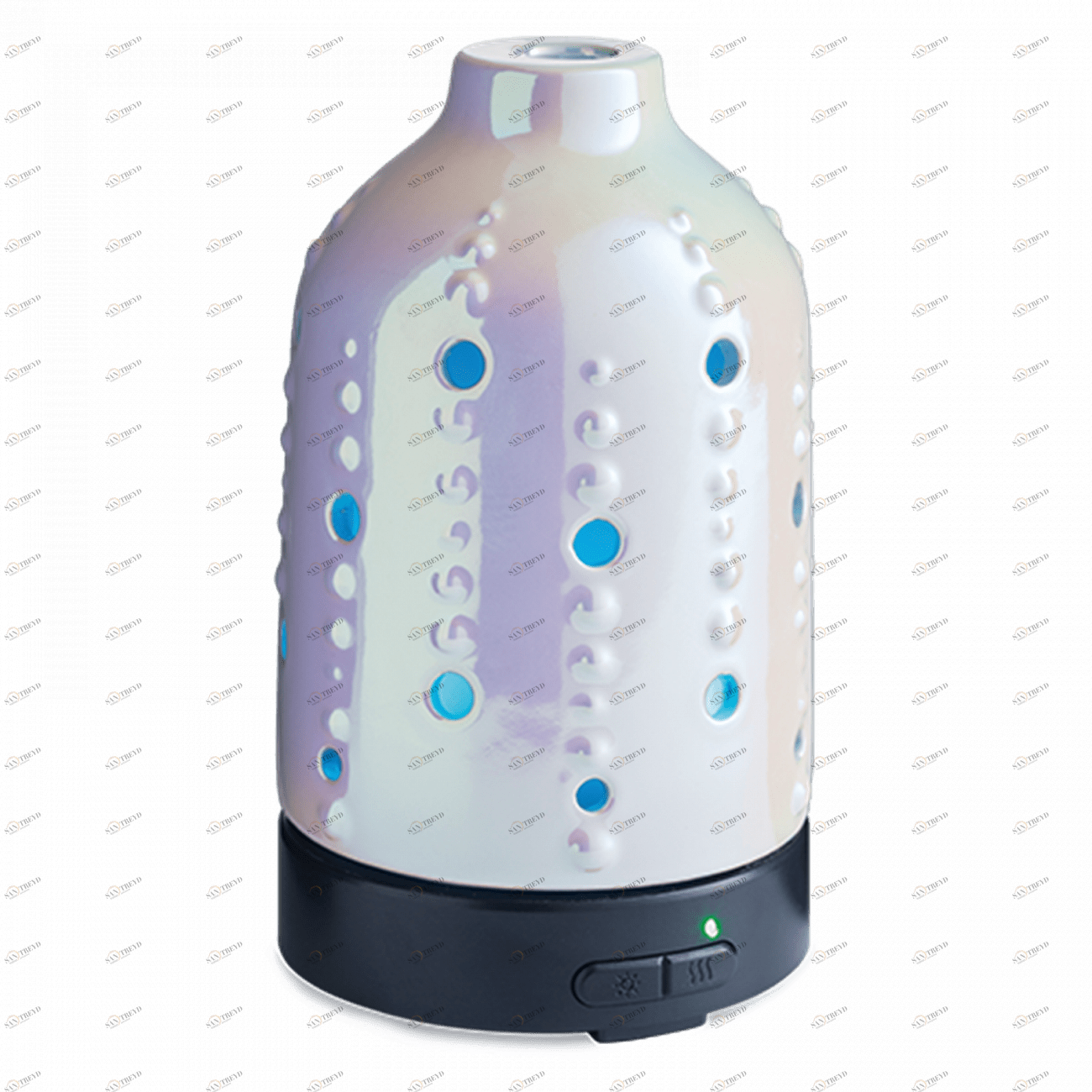 Ультразвуковой аромадиффузор 100мл "Жемчужный" Diffuser Pearlescent CANDLE WARMERS  268205 Голубой 