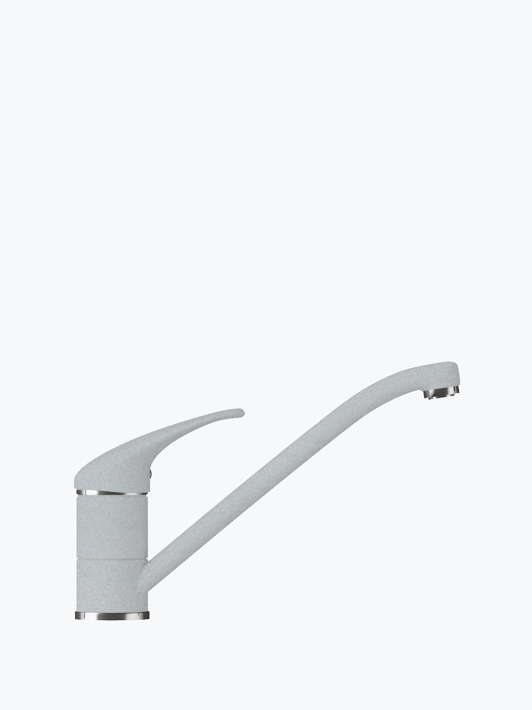 349552 Смеситель кухонный "Низкий" в тон мойки Polygran 