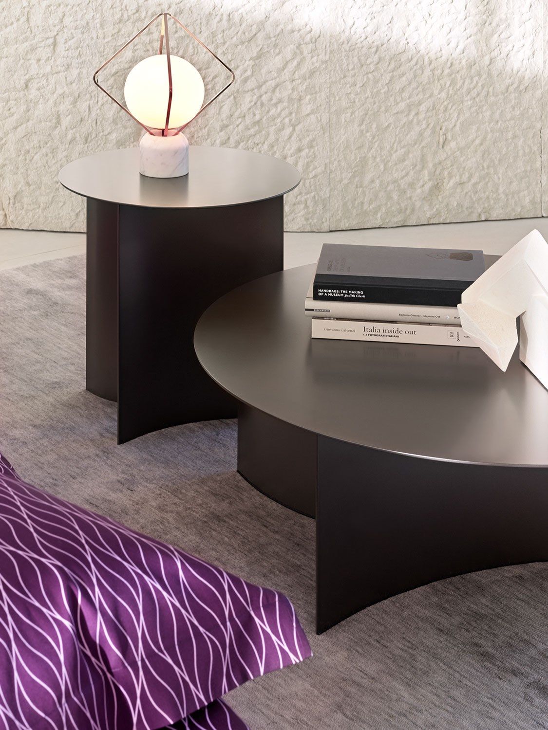 Круглый металлический журнальный столик Flou Pierre ARCH-00127357 - Вид №11