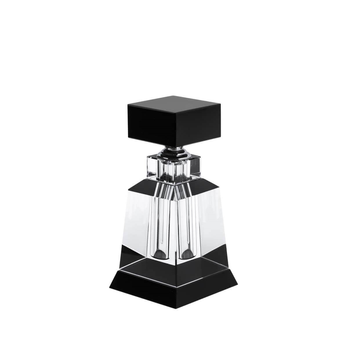 600908-CB ABHIKA ПАРФЮМЕРНАЯ БУТЫЛКА НАПИТКА LEI CLEAR/BLACK 