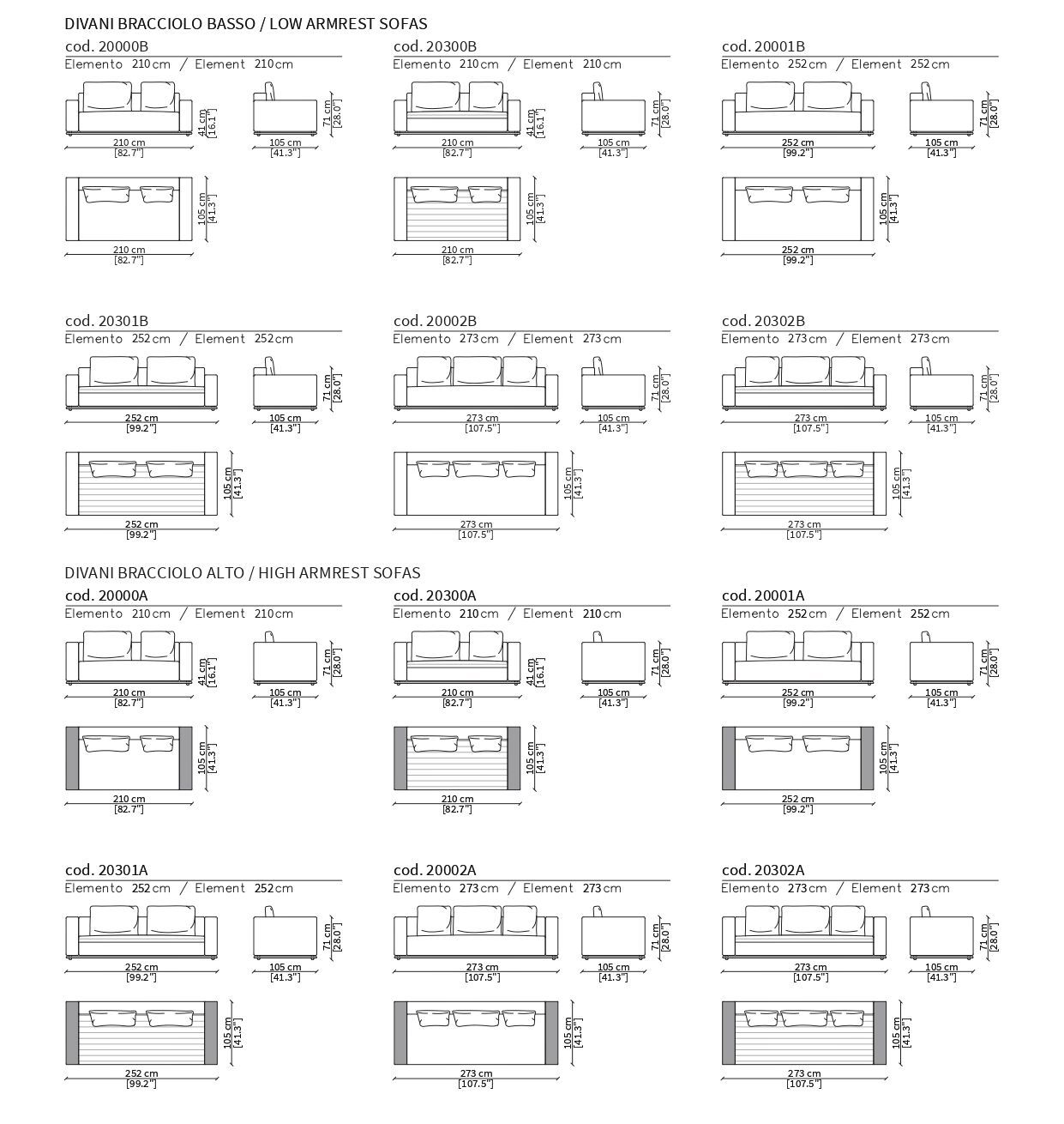 Модульный тканевый диван Frigerio Эдди ARCH-00072713 - Вид №4