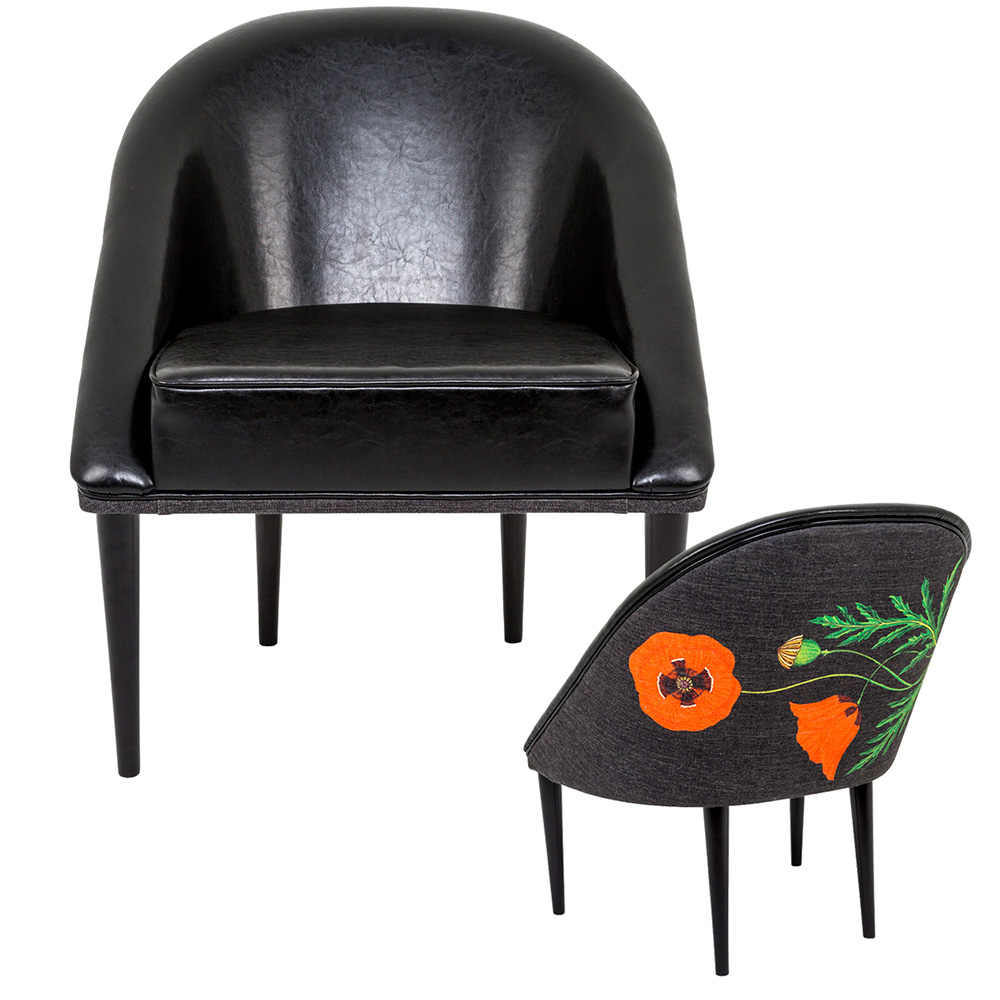 3112895 Кресло «Чистая любовь / Нуар» Object Desire 