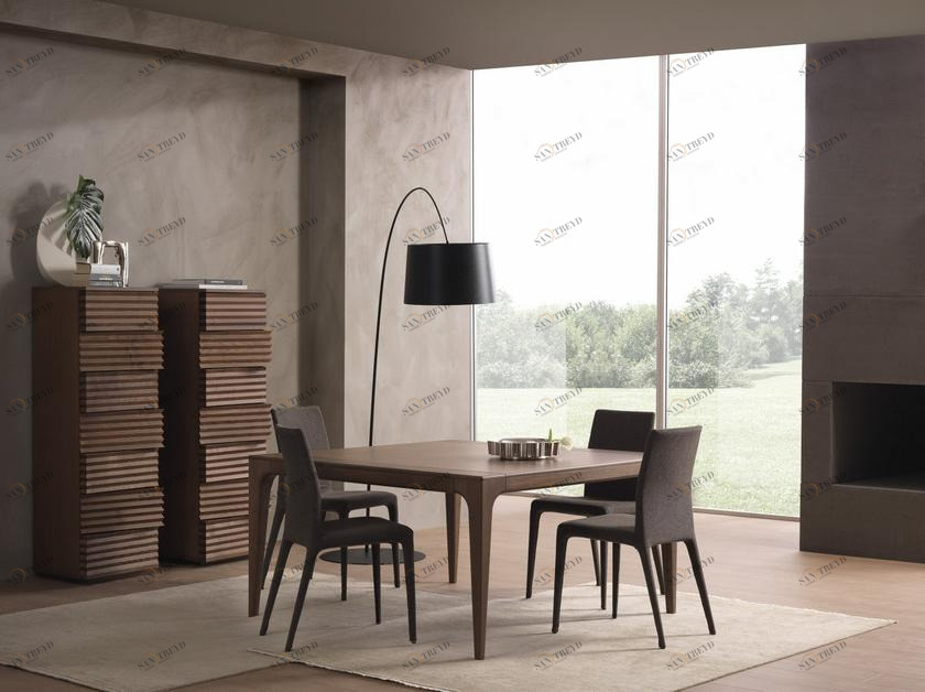 Pacini & Cappellini Квадратный стол из массива дерева  5416 