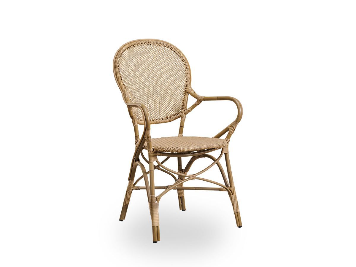 Стул медальона сада из Alu-ротанга и ArtFibre с подлокотниками Sika Design Exterior ARCH-00078445