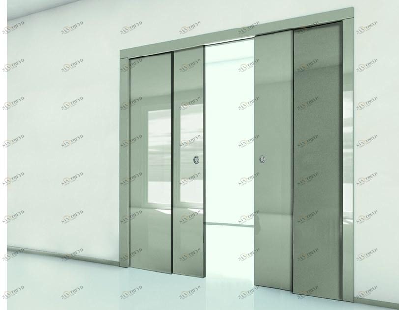 FIBROTUBI Рама стойки для параллельной раздвижной двери Orchidea sun-id-1503756