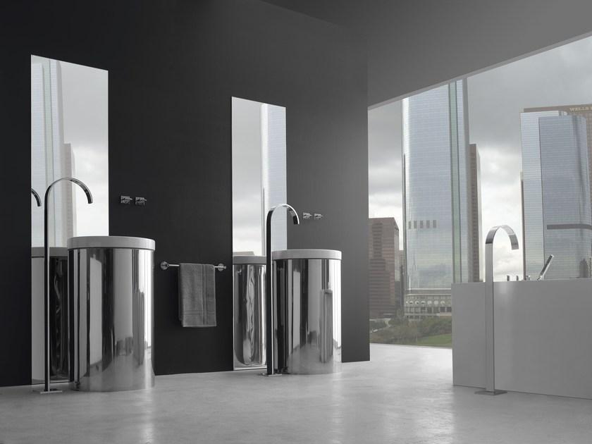 GRAFF Смеситель для умывальника настенный на 3 отверстия Sade sun-id-1428253 - Вид №1