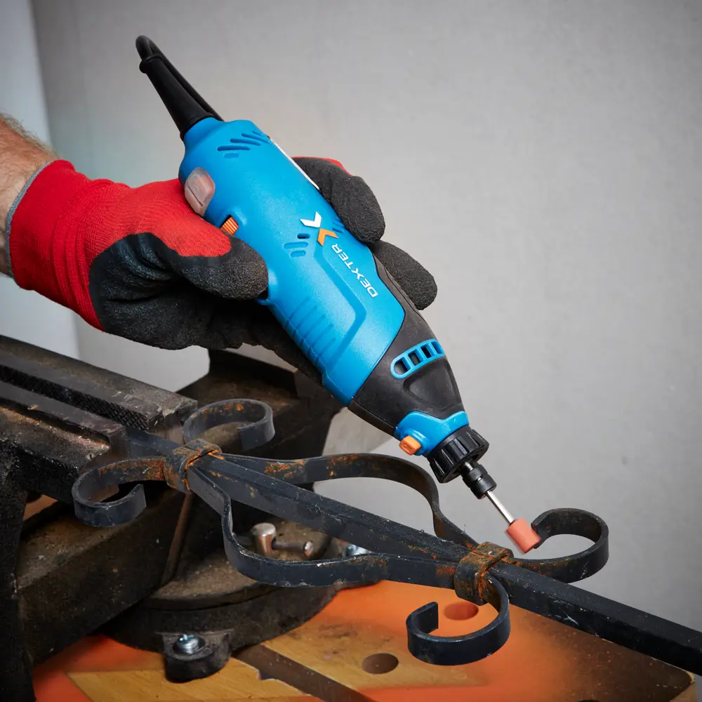 Гравер сетевой Dexter 5 150MD2.5, 150 Вт, гибкий вал и набор насадок 62 шт STLM-2107499 - Вид №19