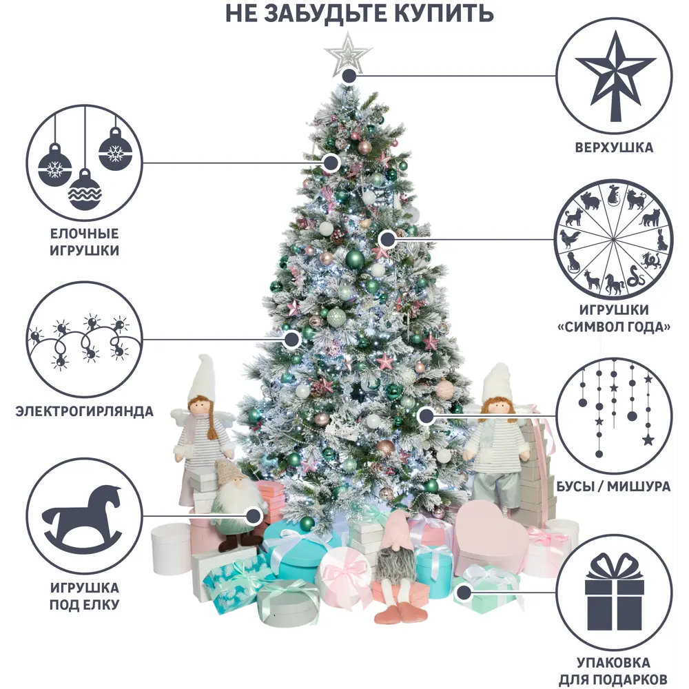 Ель новогодняя искусственная Mag Промо 150 см 82970496 STLM-2180305  - Вид №1