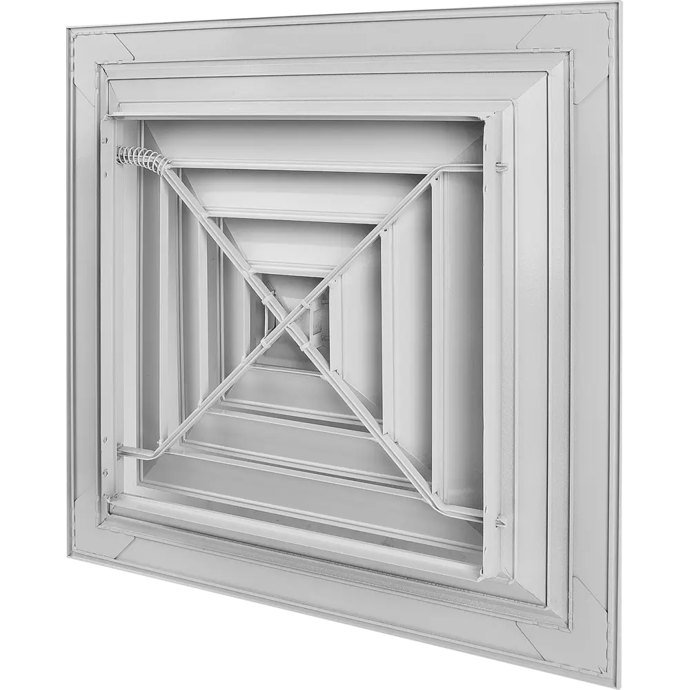 Диффузор вентиляционный Ore ДП4 450x450 мм пластик цвет белый STLM-2086649 - Вид №2