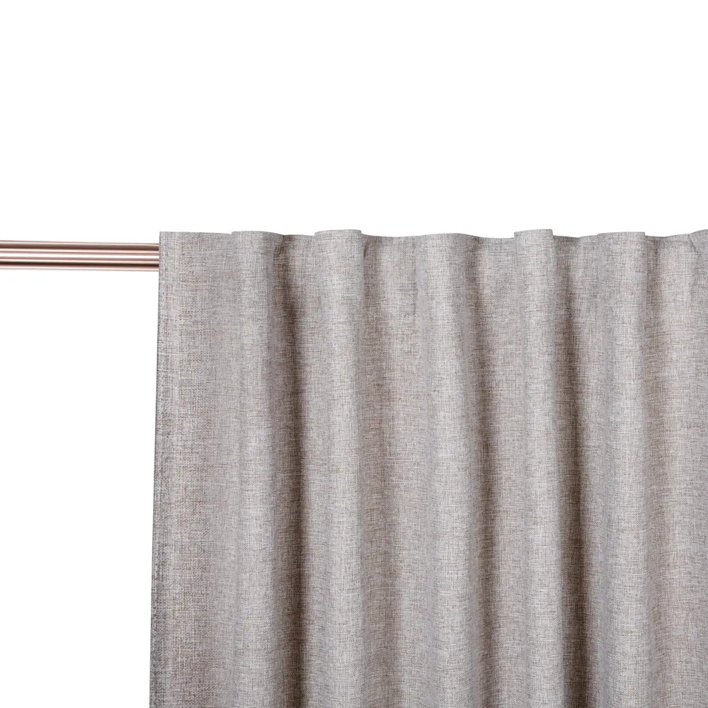 Штора на ленте Мари 200x270 см цвет бежевый СТОЛИЦА ТЕКСТИЛЯ STLM-2014327 - Вид №6