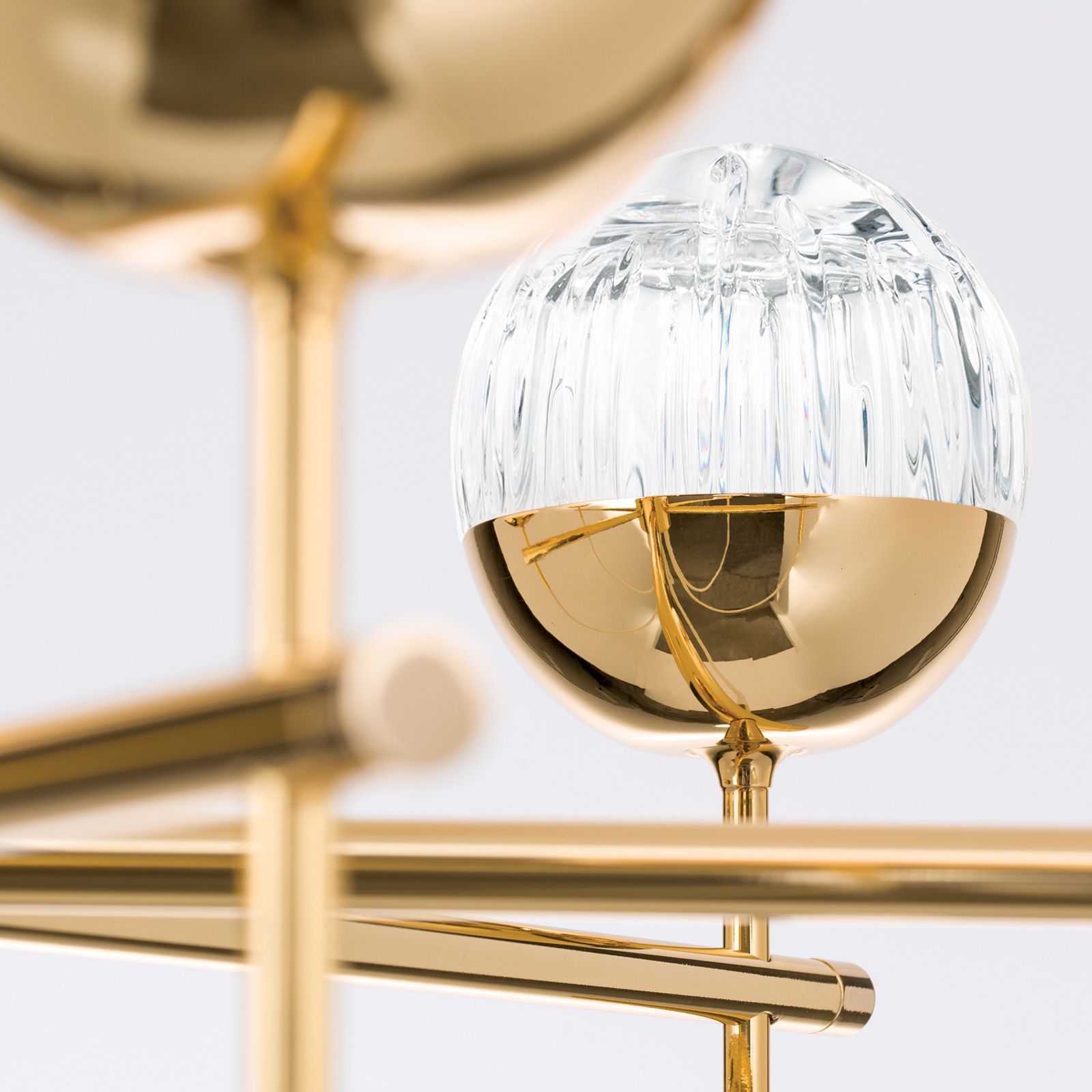 Латунь и хрустальная люстра Orion ARCH-00092583 - Вид №2