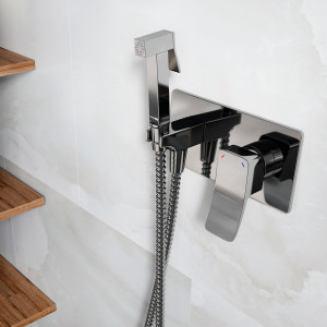 10638 Aller Встраиваемый смеситель для душа с гигиенической лейкой WasserKRAFT Aller 1060