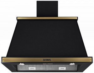 T 969 ANT Bronze Настенная вытяжка, купольная, 90см, отвод/рециркуляция, 800 м3/ч, 222 вт, антрцит/бронза Kuppersberg