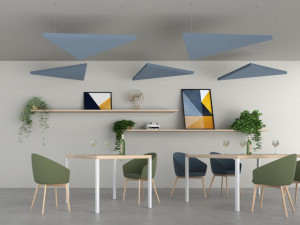 Подвесная акустическая панель / подвесной светильник