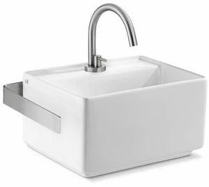 L631T0R1V1.100 Подвесная раковина настенная A. e T. Italia Fly mini Белая глянцевая