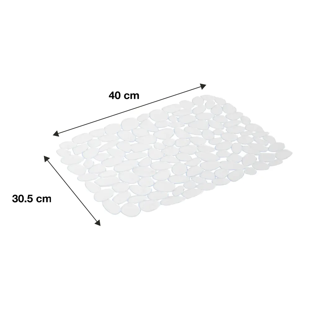 Коврик для мойки Delinia 40x30.5 см силикон цвет прозрачный 81995539 STLM-2163390  - Вид №4