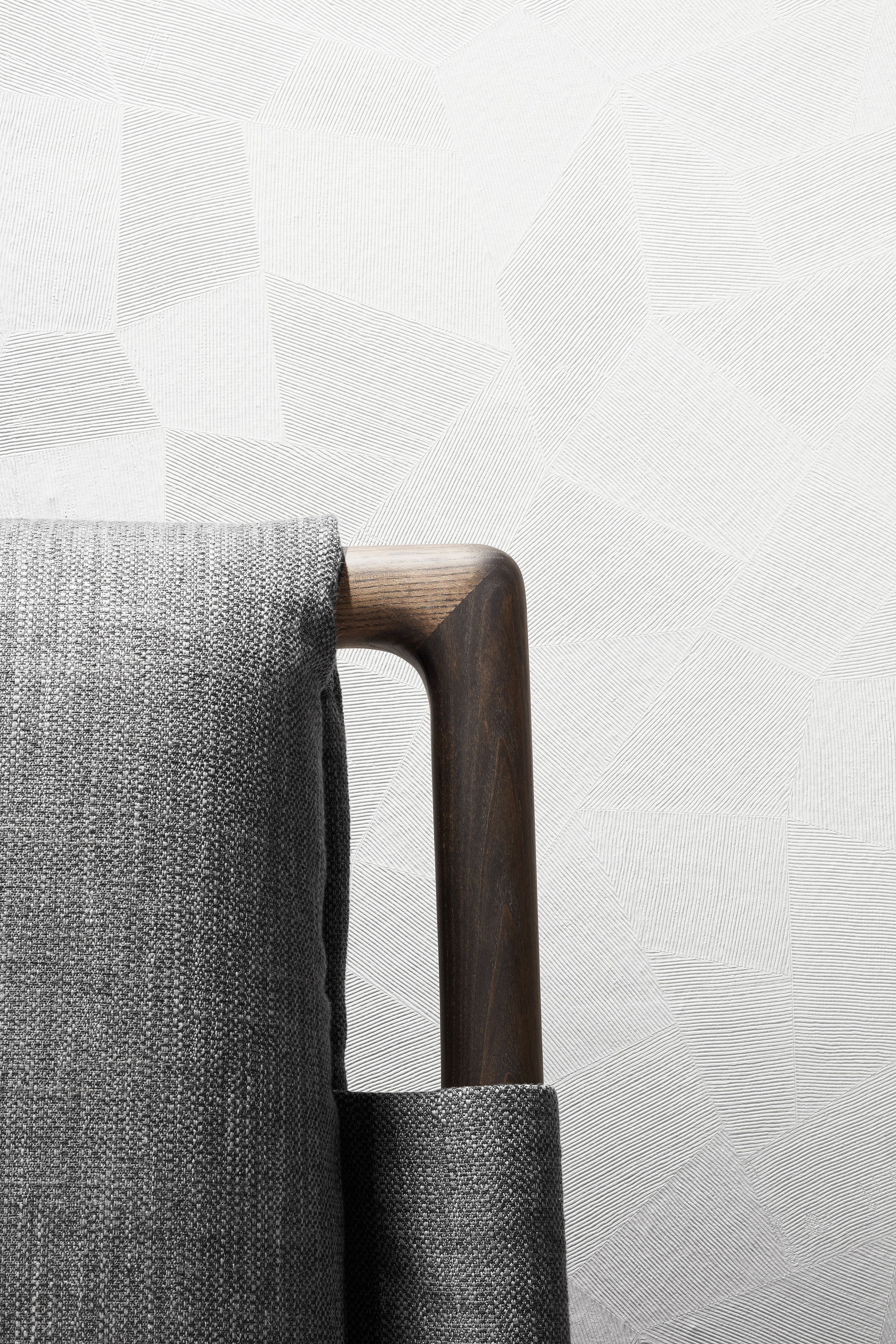 Двуспальная кровать с мягким изголовьем Flou Gaudí ARCH-00040041 - Вид №9