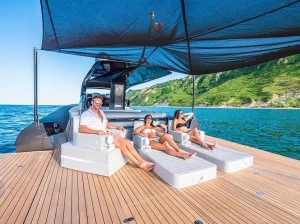 Trona Плавающий шезлонг из экокожи Yacht club