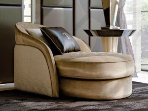 Turri Мягкая кушетка из кожи Stardust