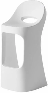 SLIDE Высокий табурет из полиэтилена Amélie