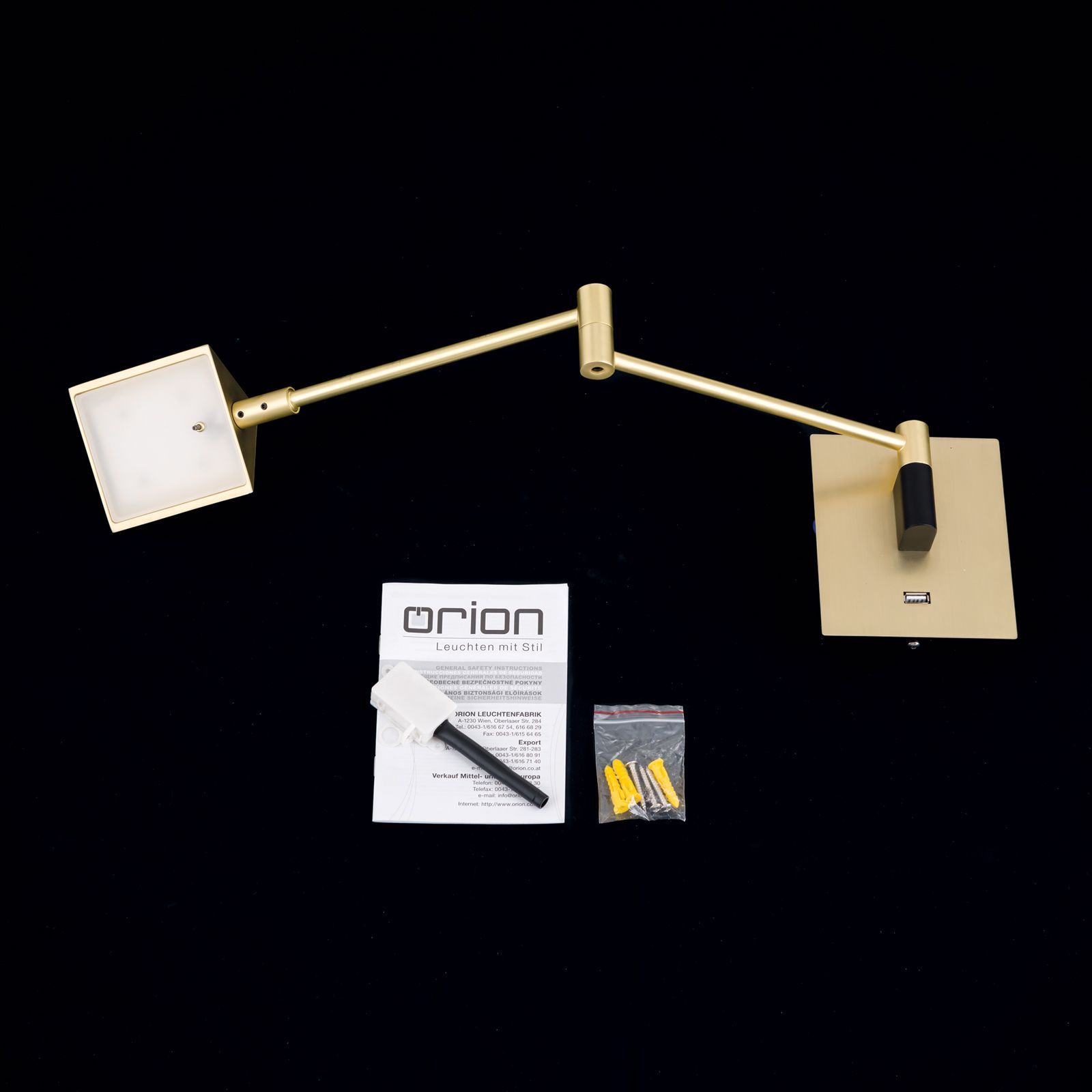 Алюминиевый светодиодный настенный светильник Orion Бостон ARCH-00073980 - Вид №4