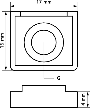 0854006 starQuick® Монтажные гайки монтажные элементы для хомутов BIS starQuick® walraven  - Вид №1