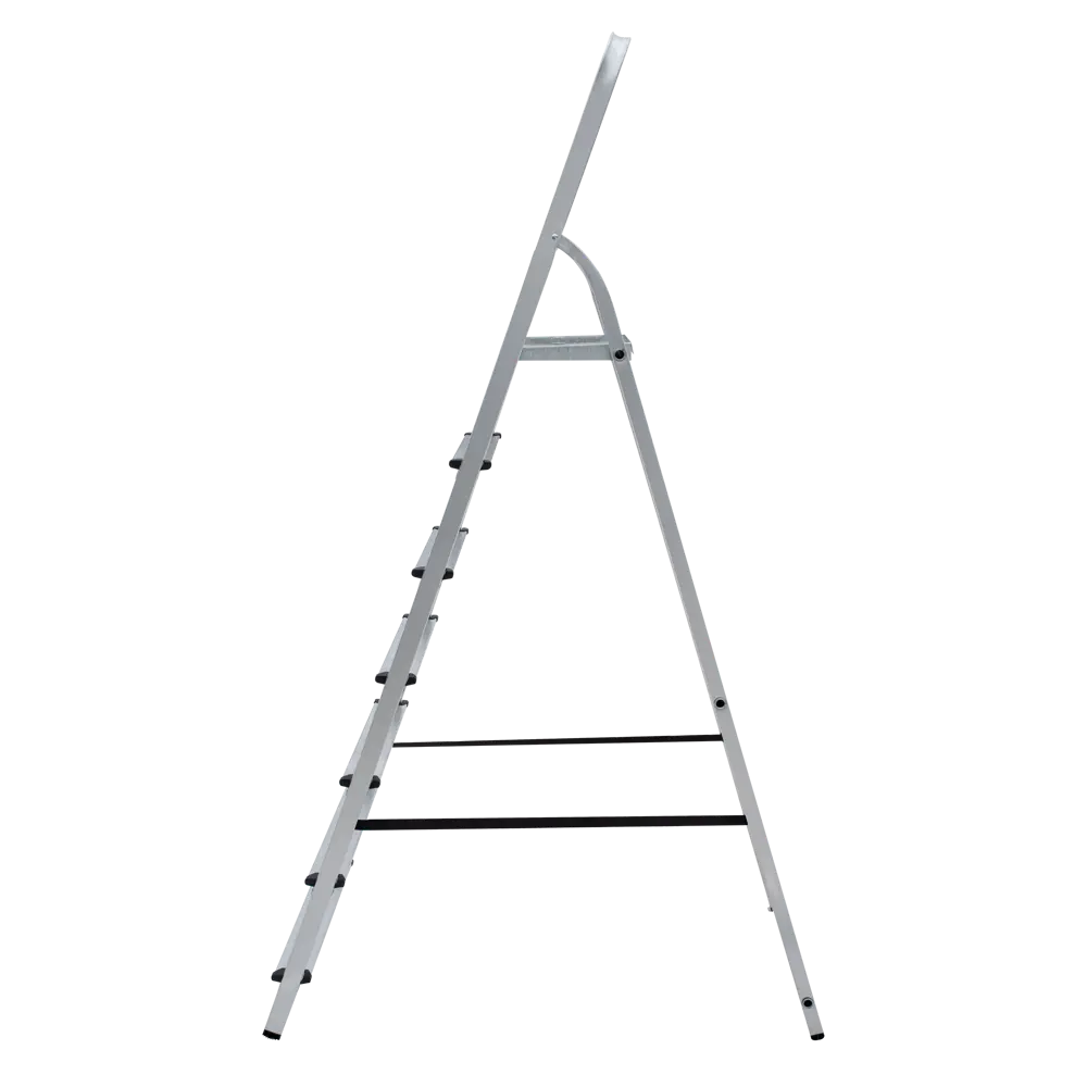 Стремянка Новая Высота Kroft 1110 7 ступеней алюминий STLM-2183569 - Вид №3