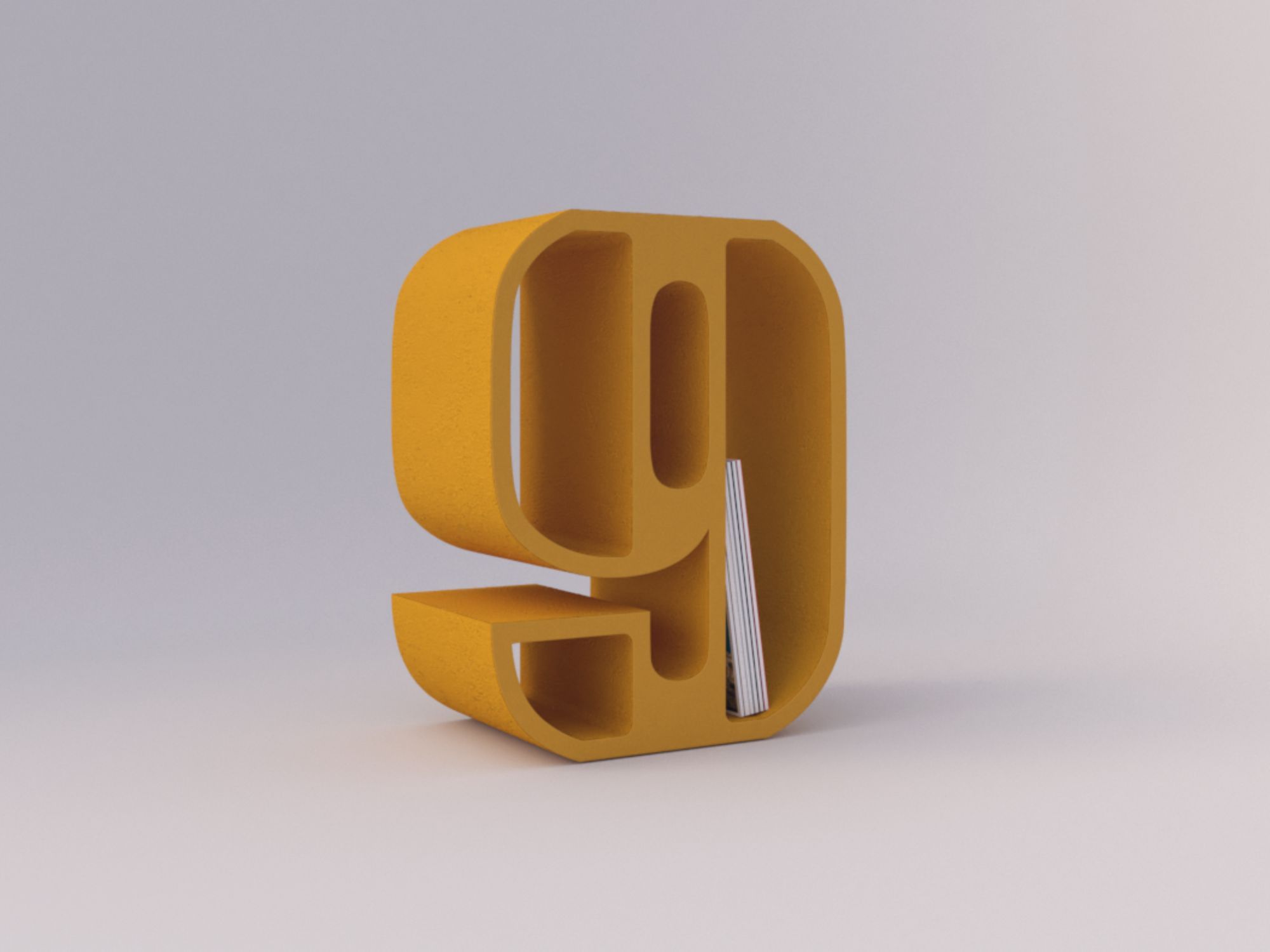 Мебель контейнеры в бетонной конструкции Voltan 555 ARCH-00065661 - Вид №64