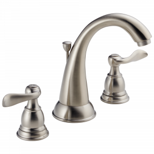 B3596LF-SS Смеситель для ванной комнаты с двумя ручками Delta Faucet Windemere Нержавеющая сталь