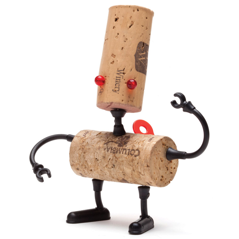 MB766 Декор для винной пробки robots люк Monkey Business 