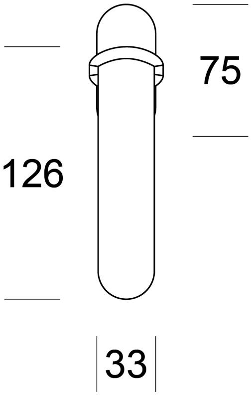 Ento Оконная ручка из латуни dk Wave 6133 - Вид №2