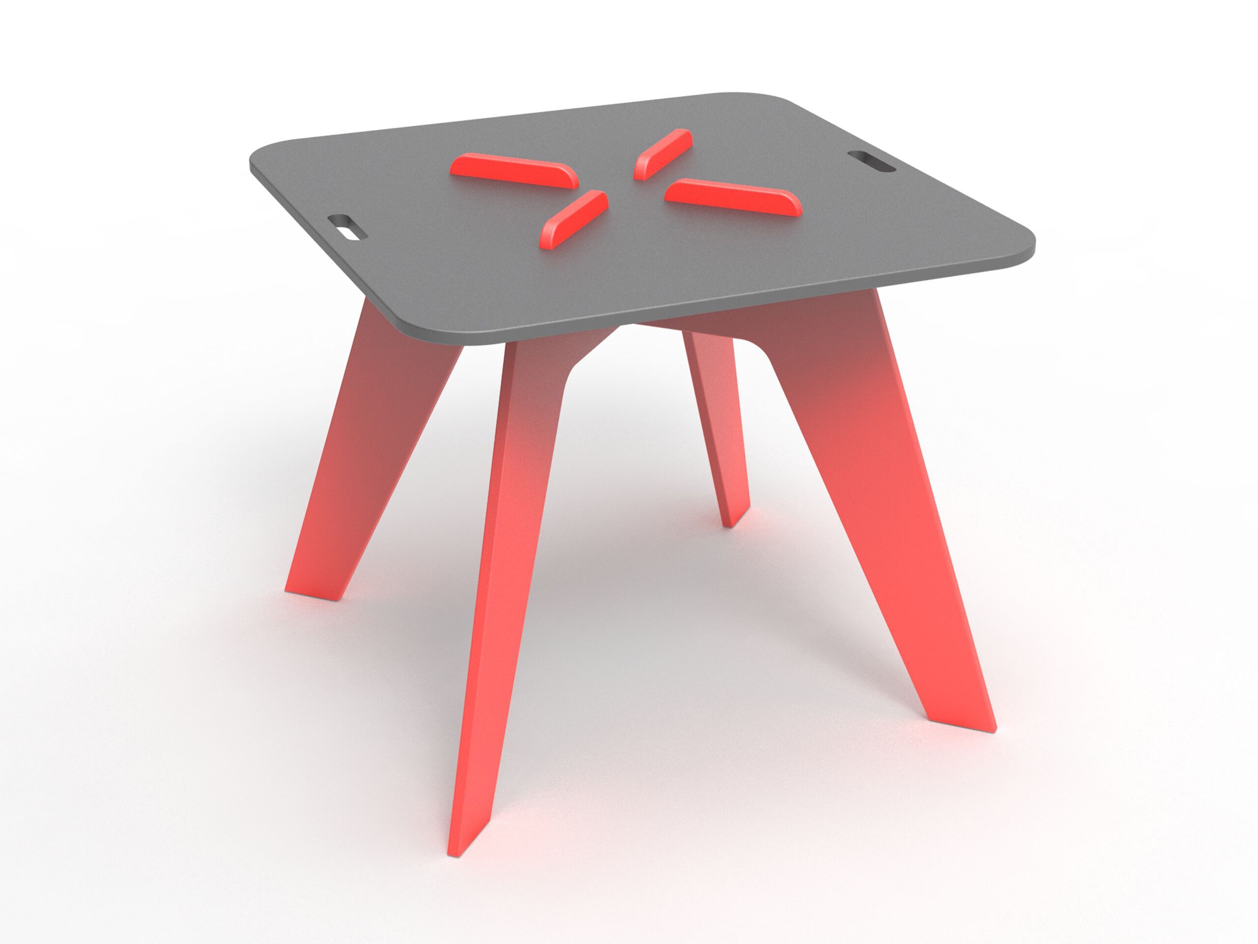 Квадратный стол для общественных мест из полиэтилена Donye Beat ARCH-00127866