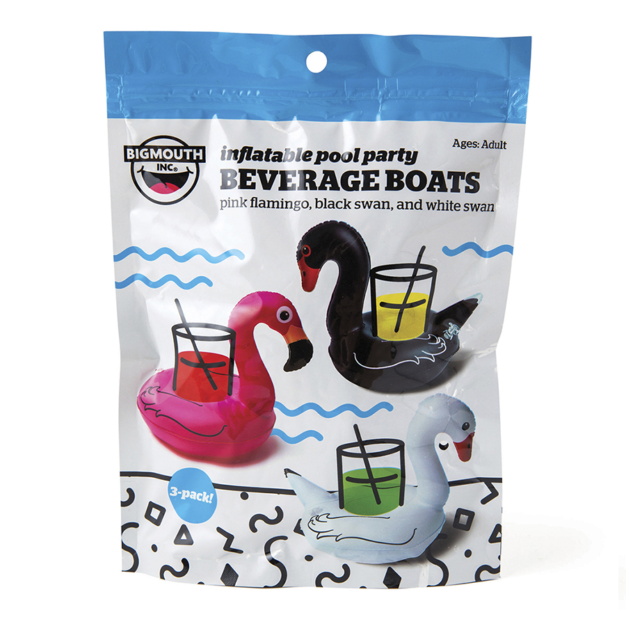 BMDFBI Набор подстаканников для бассейна , birds, 3 шт BigMouth  - Вид №8