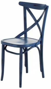 XLINE Стул из бука с открытой спинкой Acquamarina 1320