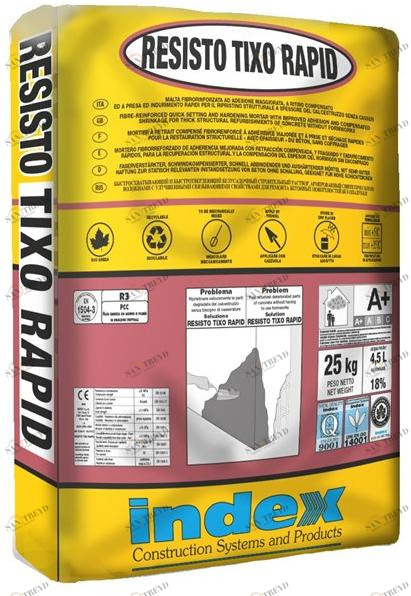INDEX Конструкционный тиксотропный раствор быстрой толщины для бетона Resisto sun-id-1472157