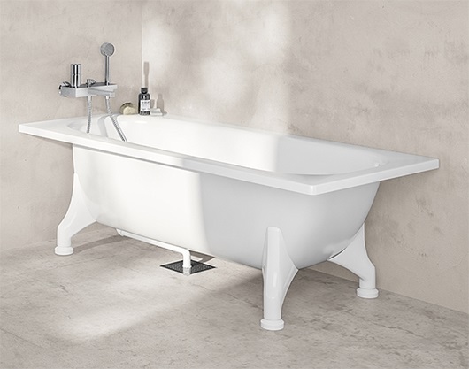 476088 Ванна IFO BK-PRO, стойка IFO Caribia, торцы и передняя часть для BK-HF 15 черный 