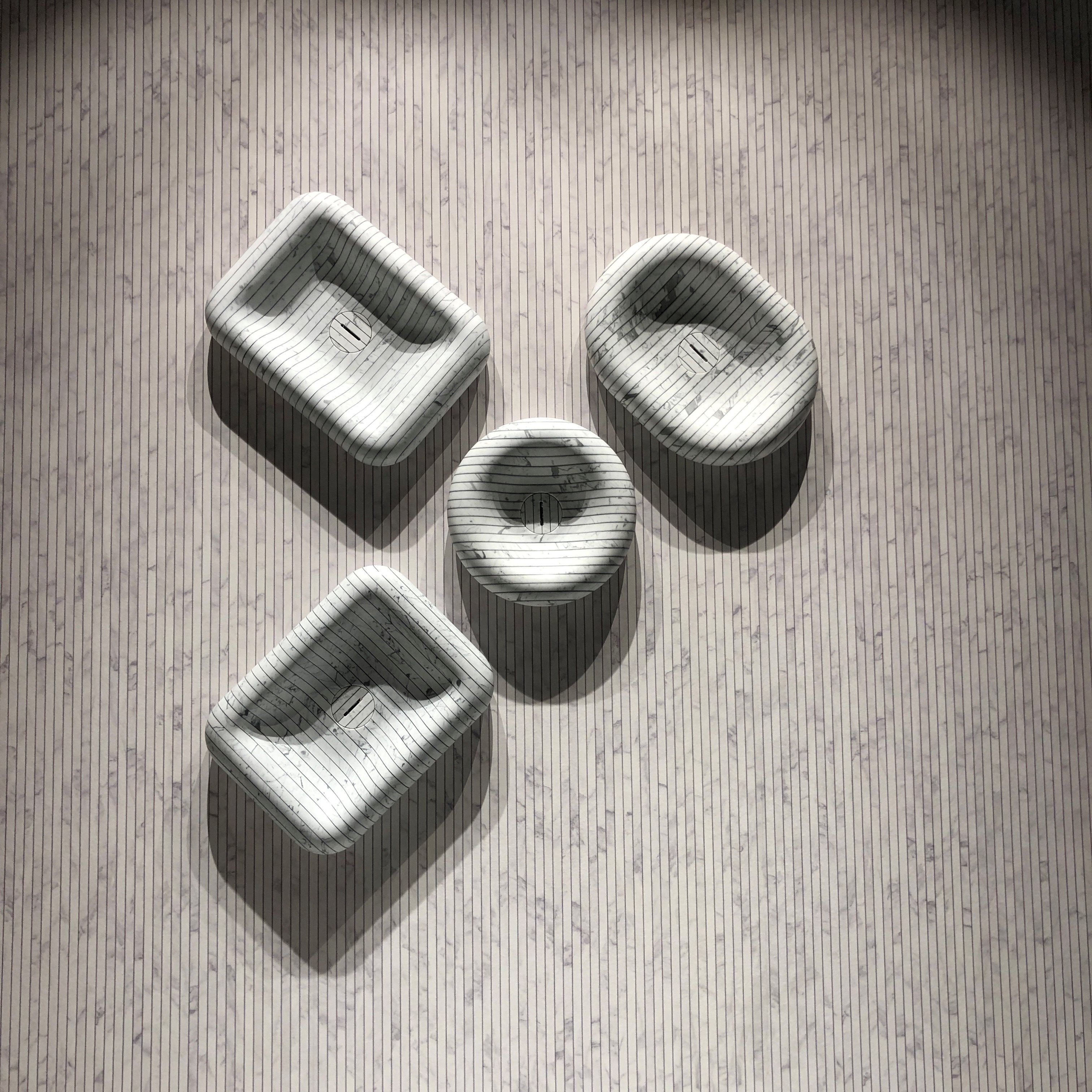 Круглая столешница из каррарского мрамора Antoniolupi Между строк ARCH-00121764 - Вид №8