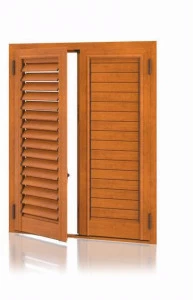 Kikau Алюминиевый ставень с регулируемыми ламелями с плоскими ламелями Storika