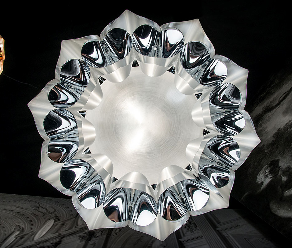 Подвесной светильник Flora Medium Silver от Slamp FLO85SOS0002S_000 SLAMP ДИЗАЙНЕРСКИЕ 243548 Серебряный  - Вид №3