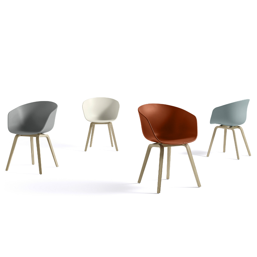 Стул AAC22, голубой матовый Hay 903615 - Вид №3