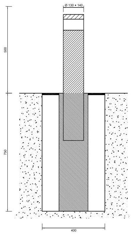 ENGI Светодиодный столб из нержавеющей стали  Enap  - Вид №3